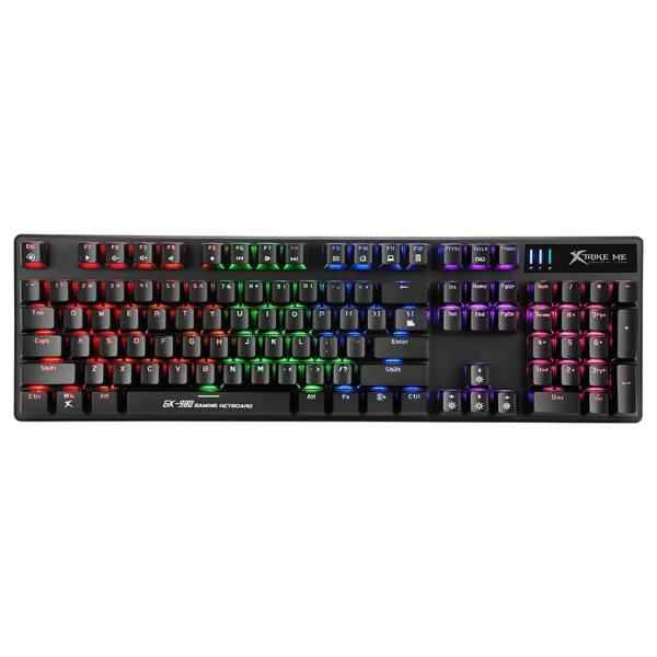 XTRIKE ME GK-980 EN WIRED MECHANICAL 104-KEY RAINBOW