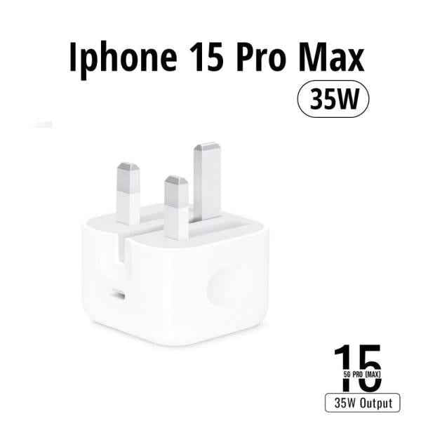 PHONE 15 PRO MAX 3 PIN (UK PIN) 35W USB-C