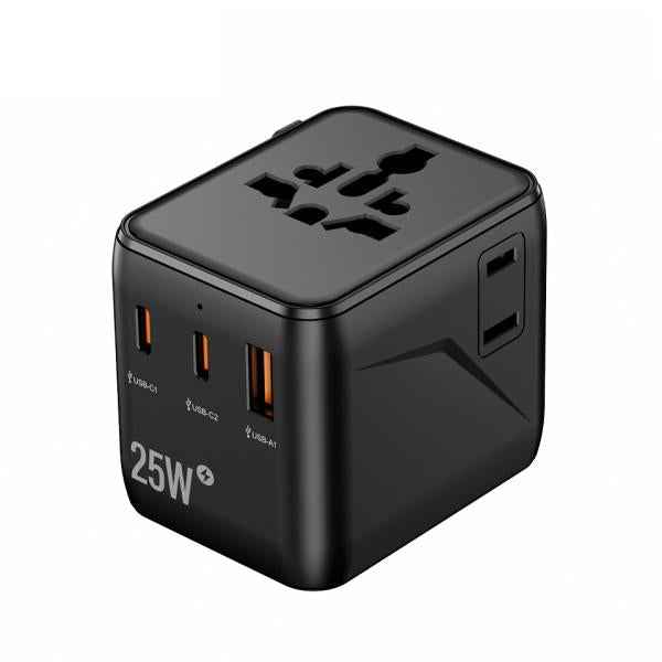SPEEDX SP-TCW02 TRAVEL ADAPTER 25W PD 2C+1A+2AC