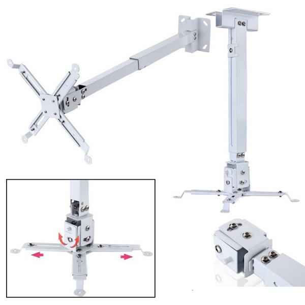PROJECTOR CEILING MOUNT HEAVY GAUGE (SQUARE TYPE) 2 FEET 0.6M (IRON)