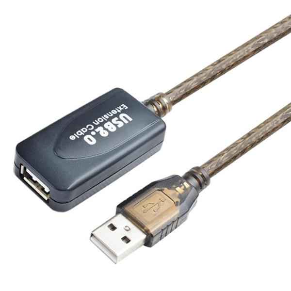 USB EXTENSION MALE TO FEMALE 2.0 WITH IC (IMPORTED CABLE)