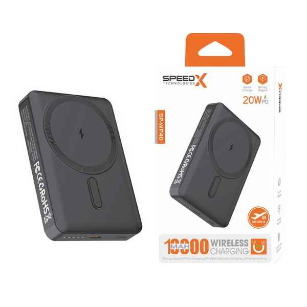 SPEED-X SP-WP40 10000MAH MAGNETIC WIRELESS