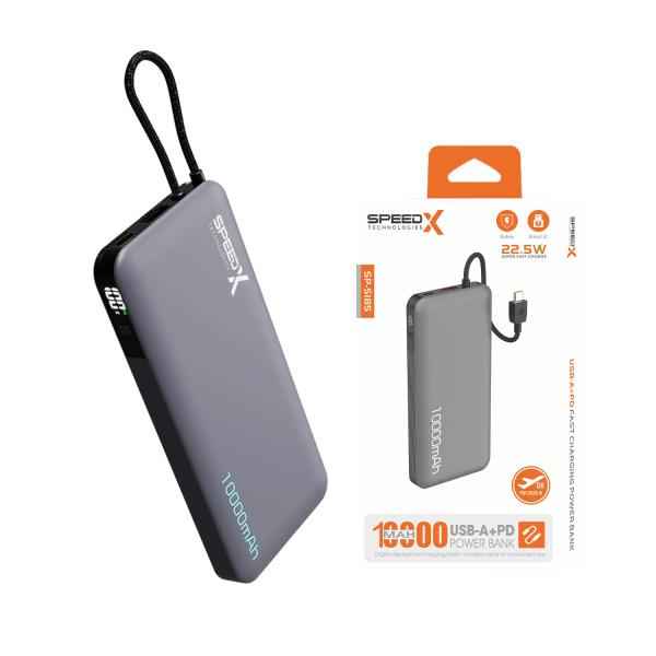 SpeedX SP-S185 22.5W 10000mAh super fast charging portable power bank