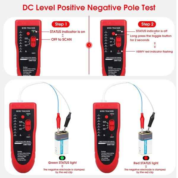 868 NETWORK LAN PHONE TESTER WIRE TRACKER USB COAXIAL CABLE TESTER