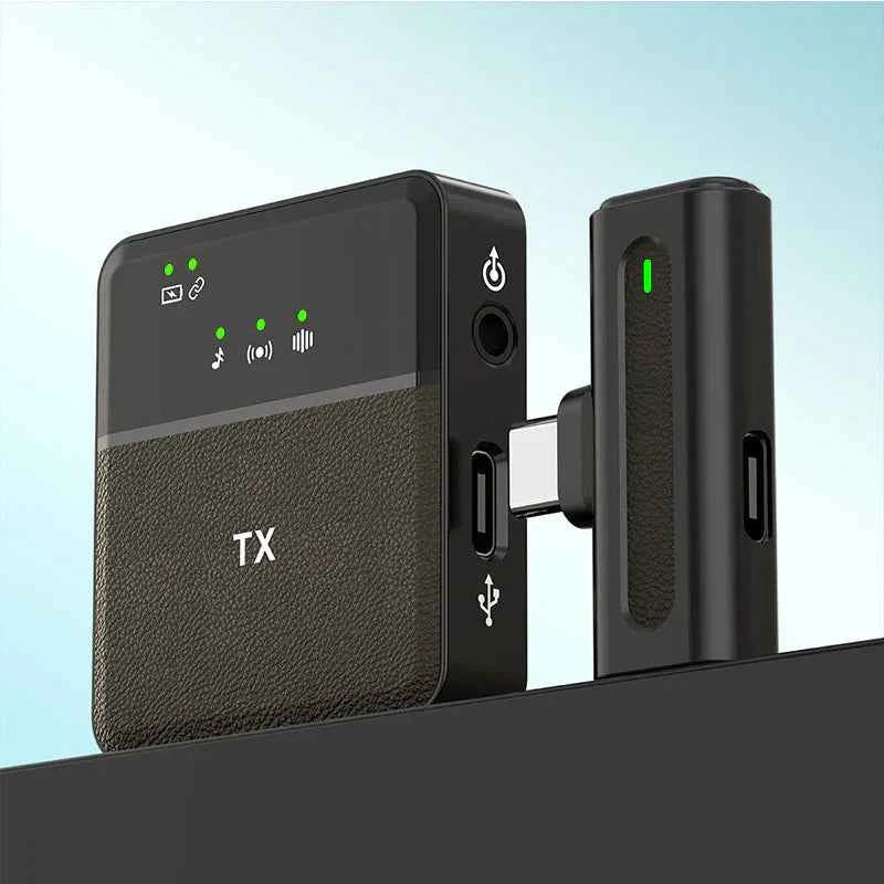 SX8 Type‑C/iPhone single professional lavalier wireless microphone