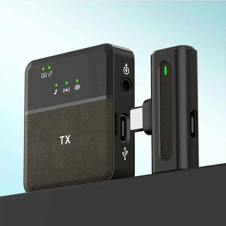 SX8 Type‑C/iPhone single professional lavalier wireless microphone