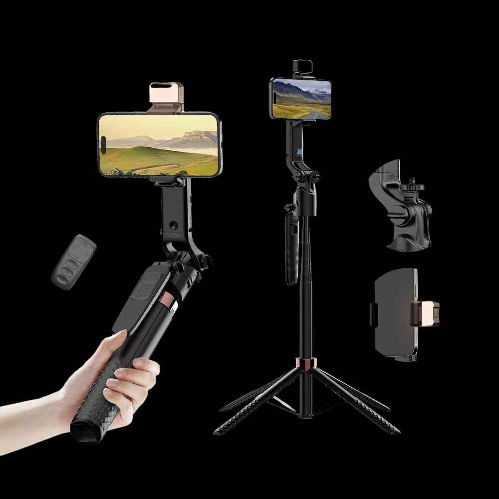 A101 GIMBAL EXTENDABLE AUTO FACE TRACKING AI INTELLIGENT WIRELESS REMOTE WITH FILL LIGHT