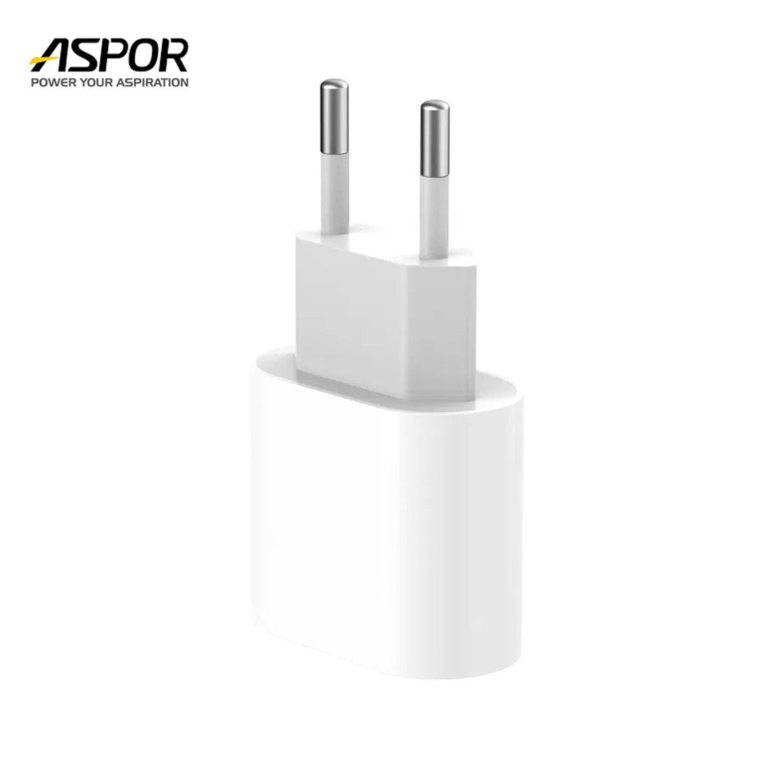 ASPOR A801 New 20W  USB-C Fast Charging QC 3.0