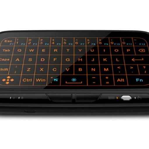 H18+ 2.4GHz wireless keyboard full touchpad & backlight keyboard