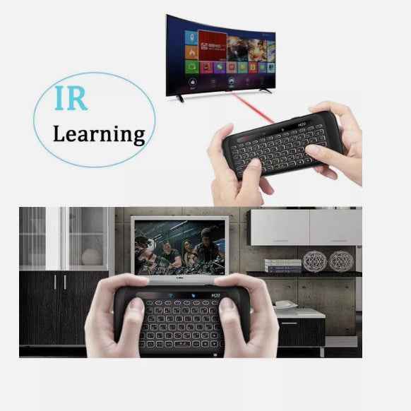 H20 UNIVERSAL MINI BACKLIGHT TOUCHPAD WIRELESS KEYBOARD AIR MOUSE CONTROLLER