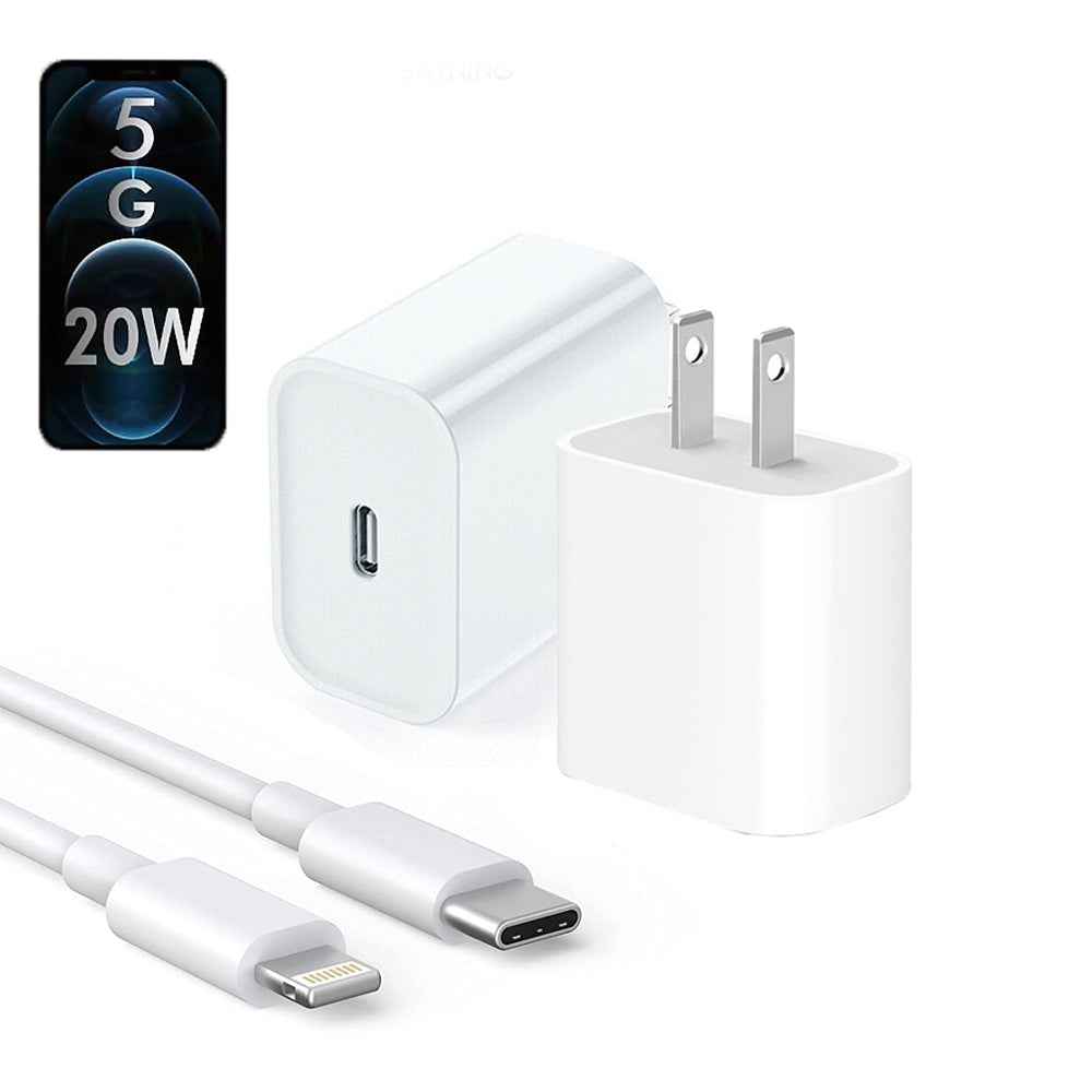 IPHONE USB-C PD 20W POWER ADAPTER CHARGER