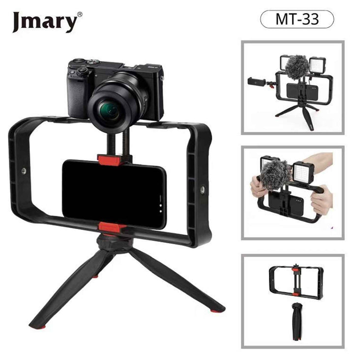 JMARY MT-33 VIDEO CAGE RIG KIT FOR VLOGGING