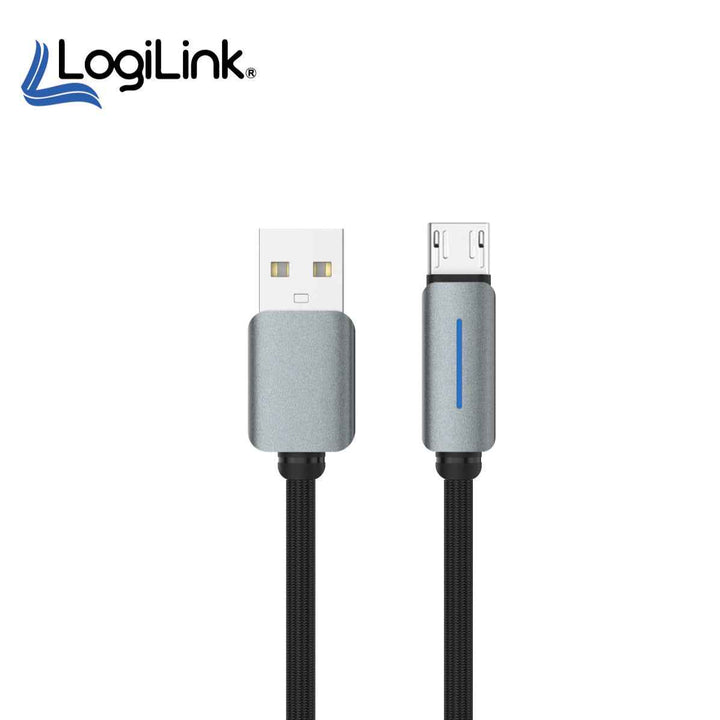 LOGILINK USB TO MICRO NYLON FAST CHARGING DATA CABLE