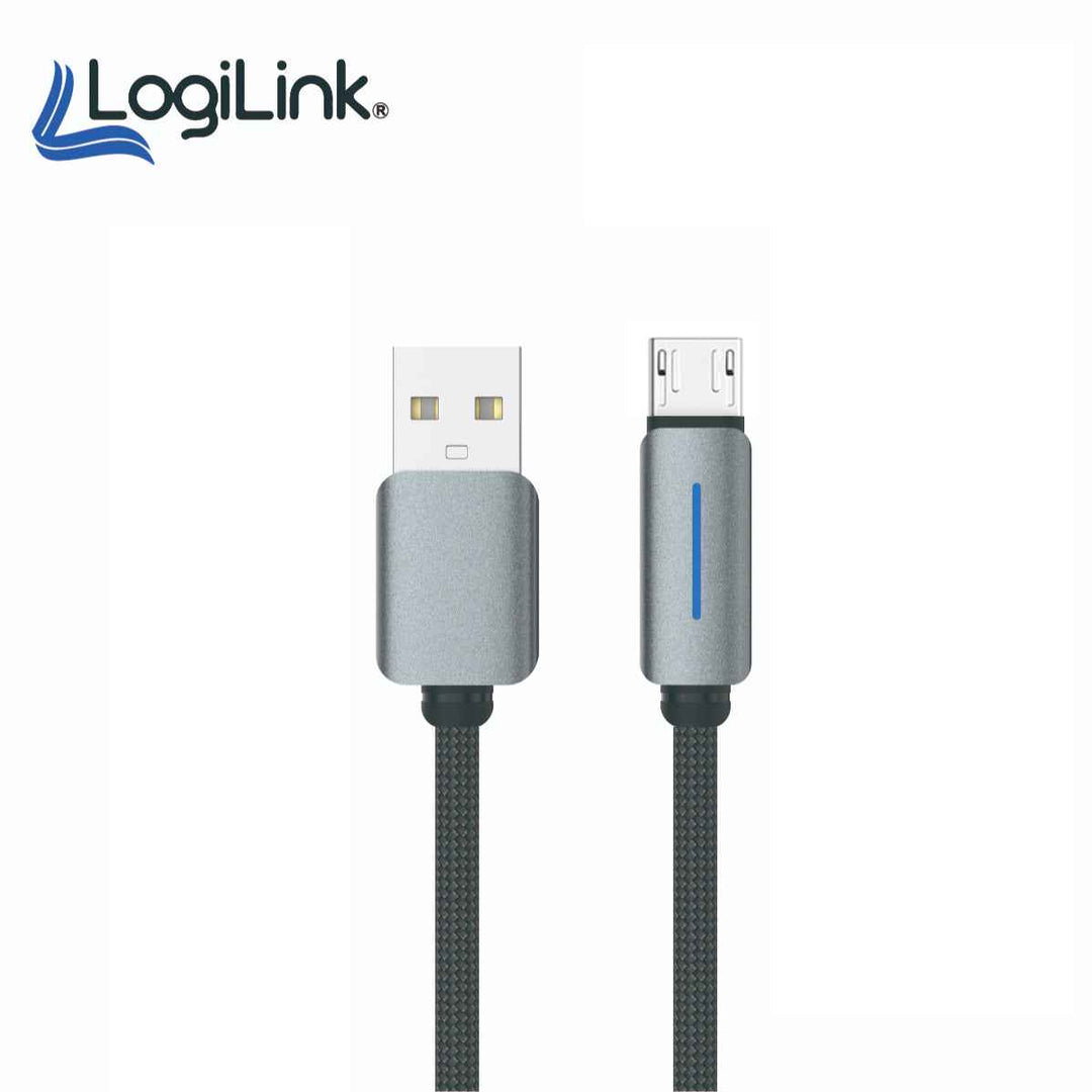 LOGILINK USB TO MICRO NYLON FAST CHARGING DATA CABLE