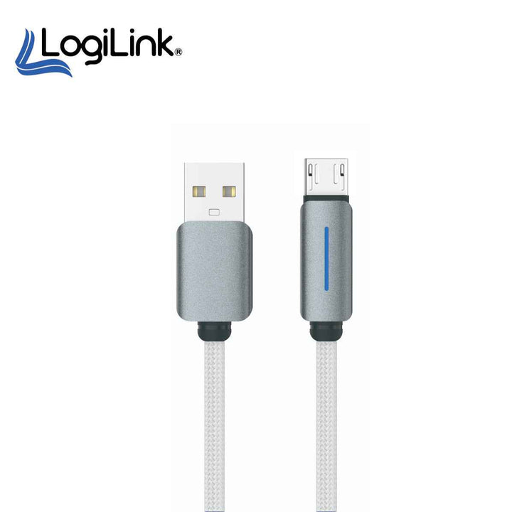 LOGILINK USB TO MICRO NYLON FAST CHARGING DATA CABLE