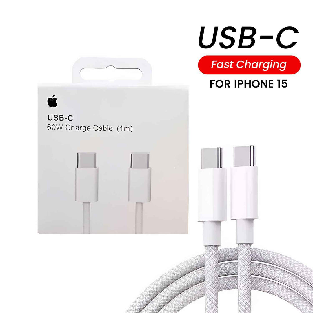 IPHONE PD 60W FAST CHARGING NYLON TYPE-C TO C