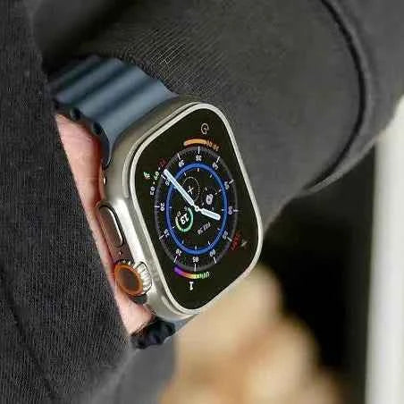 S9 ULTRA 49MM (3 STRAPS) SMART WATCH SERIES 9 WITH Metal Milanese