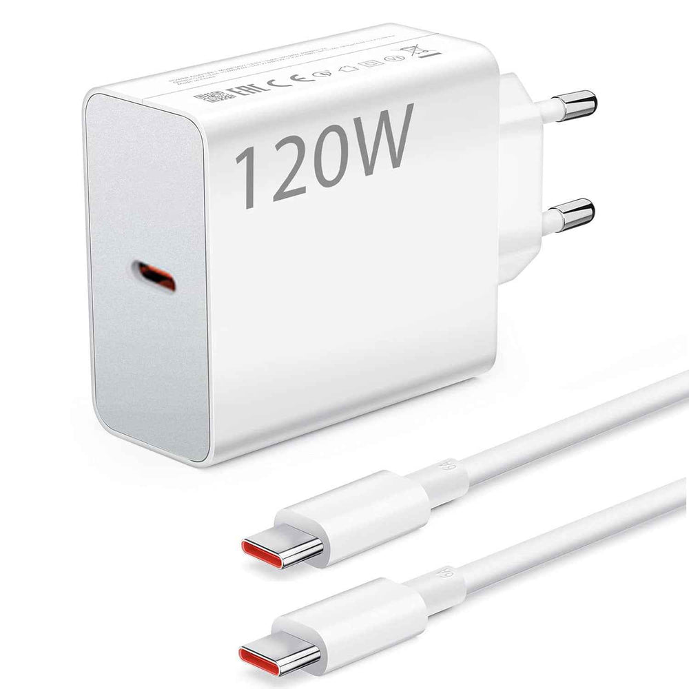 XIAOMI 120W EU PLUG QC3.0 FAST QUICK WALL CHARGER